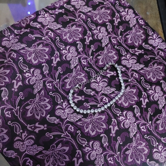 Silver Tennis Bracelet - Picture 14 of 14